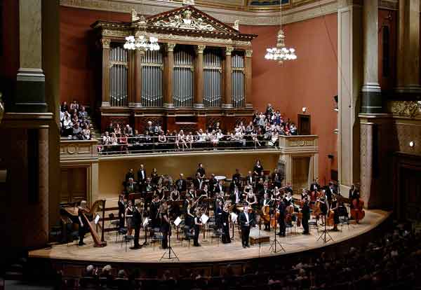Czech Filharmonic Orchesetra in Prague Rudolfinum Concert Hall